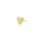 Junipurr Jewelry Hammered Heart - threadless