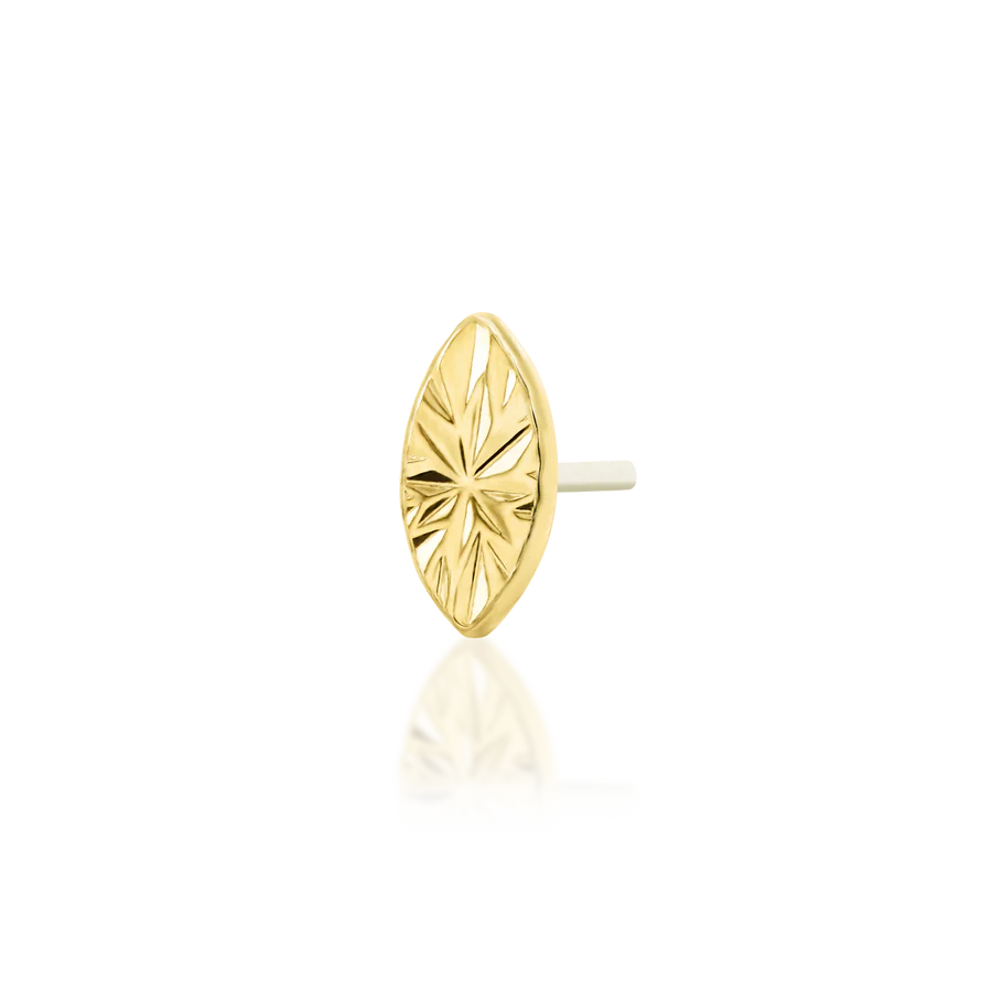 Junipurr Jewelry Laser Marquise - Threadless