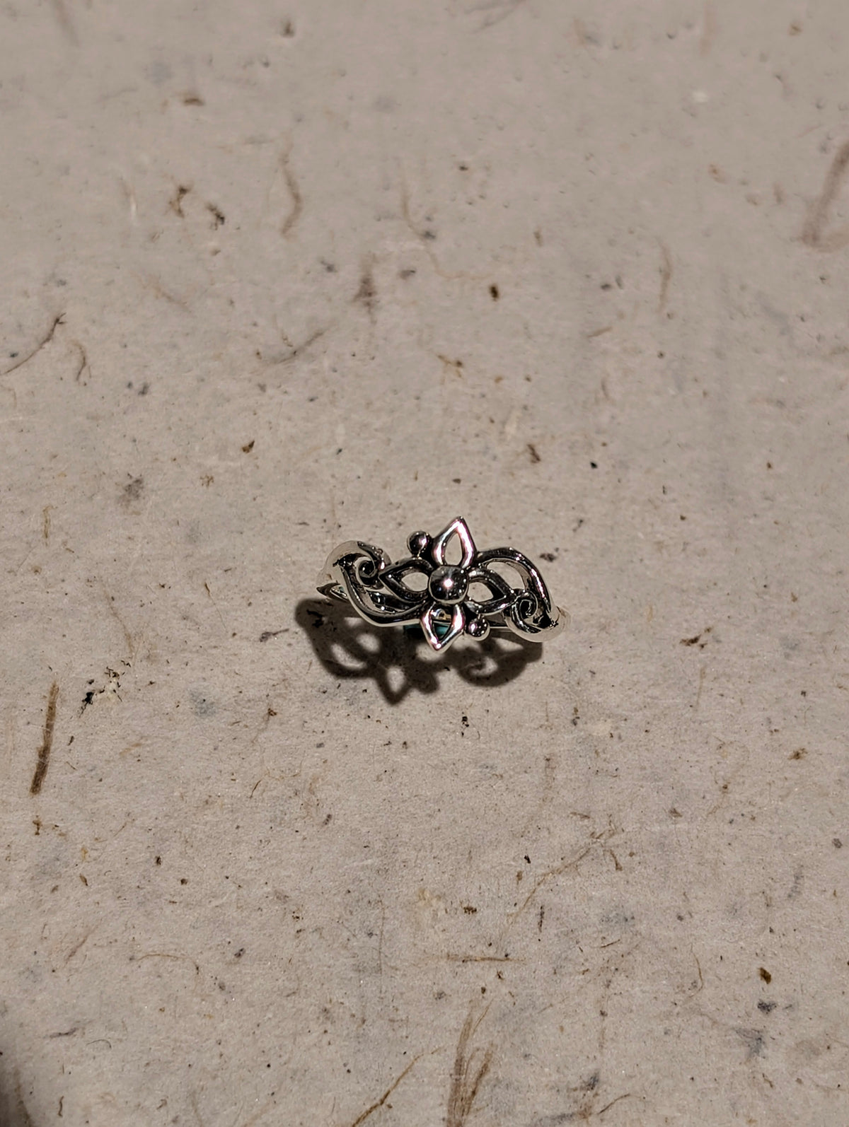 Lotus Filigree 925 Silver Ring