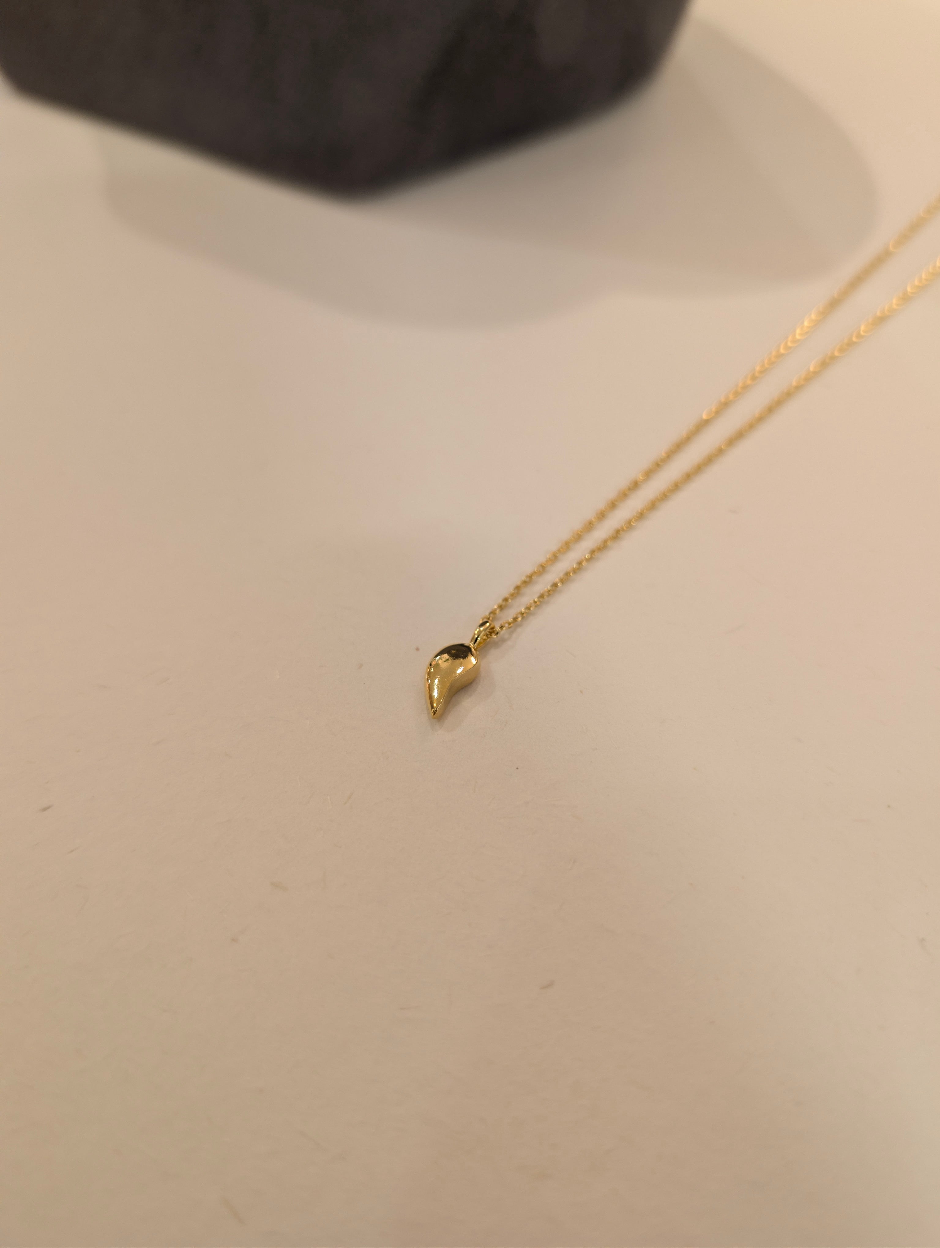 Combined heart ❤️ 2 necklaces (set)