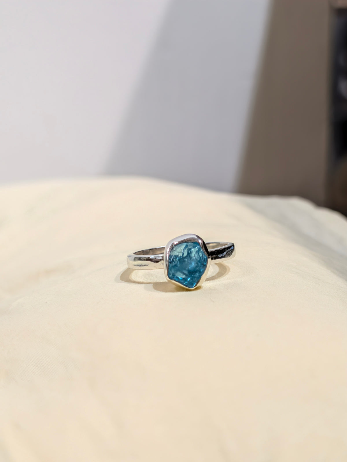 Apatite 925 Silver Ring