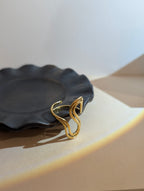 Double S Stainless Steel Ring
