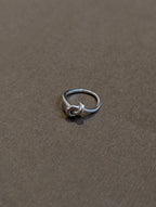 Knot 925 silver pinky ring