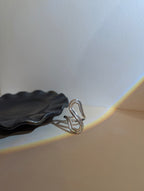 Double S Stainless Steel Ring