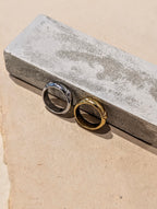 Mellow Heart Stainless Steel Ring