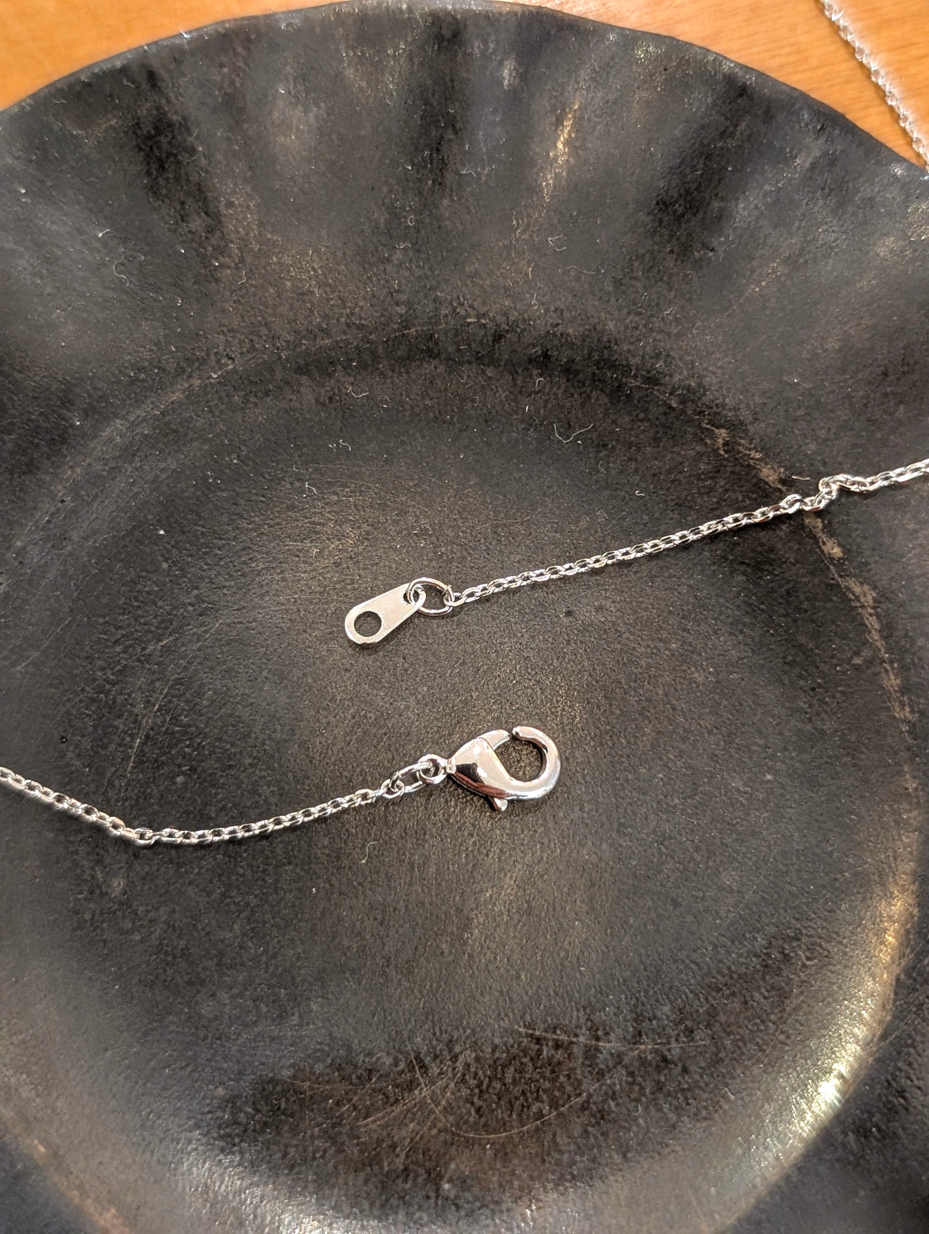 Two‑Tone Frame Necklace