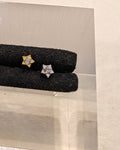 Mini star cz 925 Silver Earring Piercing (1pc)
