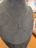 Soft Block Pendant Necklace
