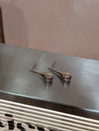 Drop waterdrop brass earrings