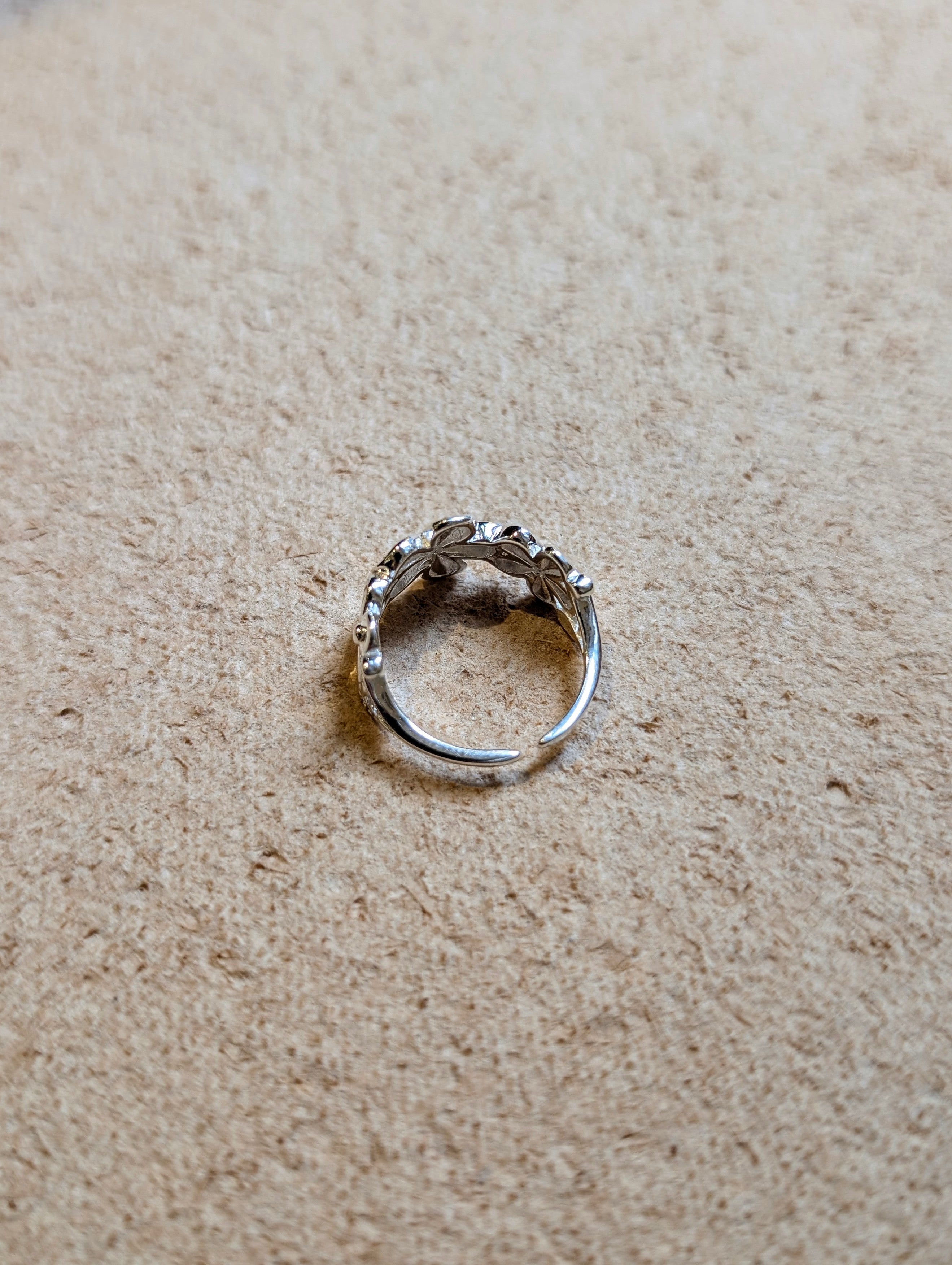 Petal Bloom 925 silver Ring