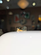 Essential wrap stainless steel ring