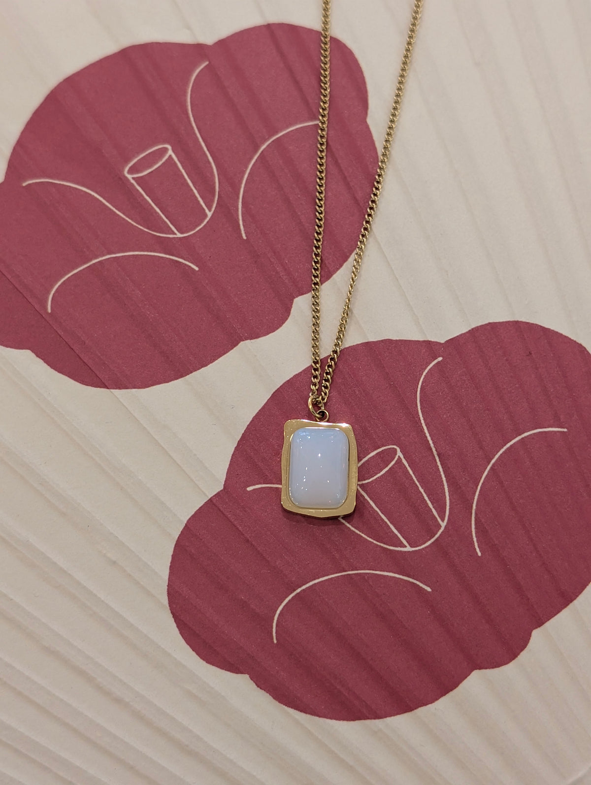 Serene Ocean Stainless Steel Necklace