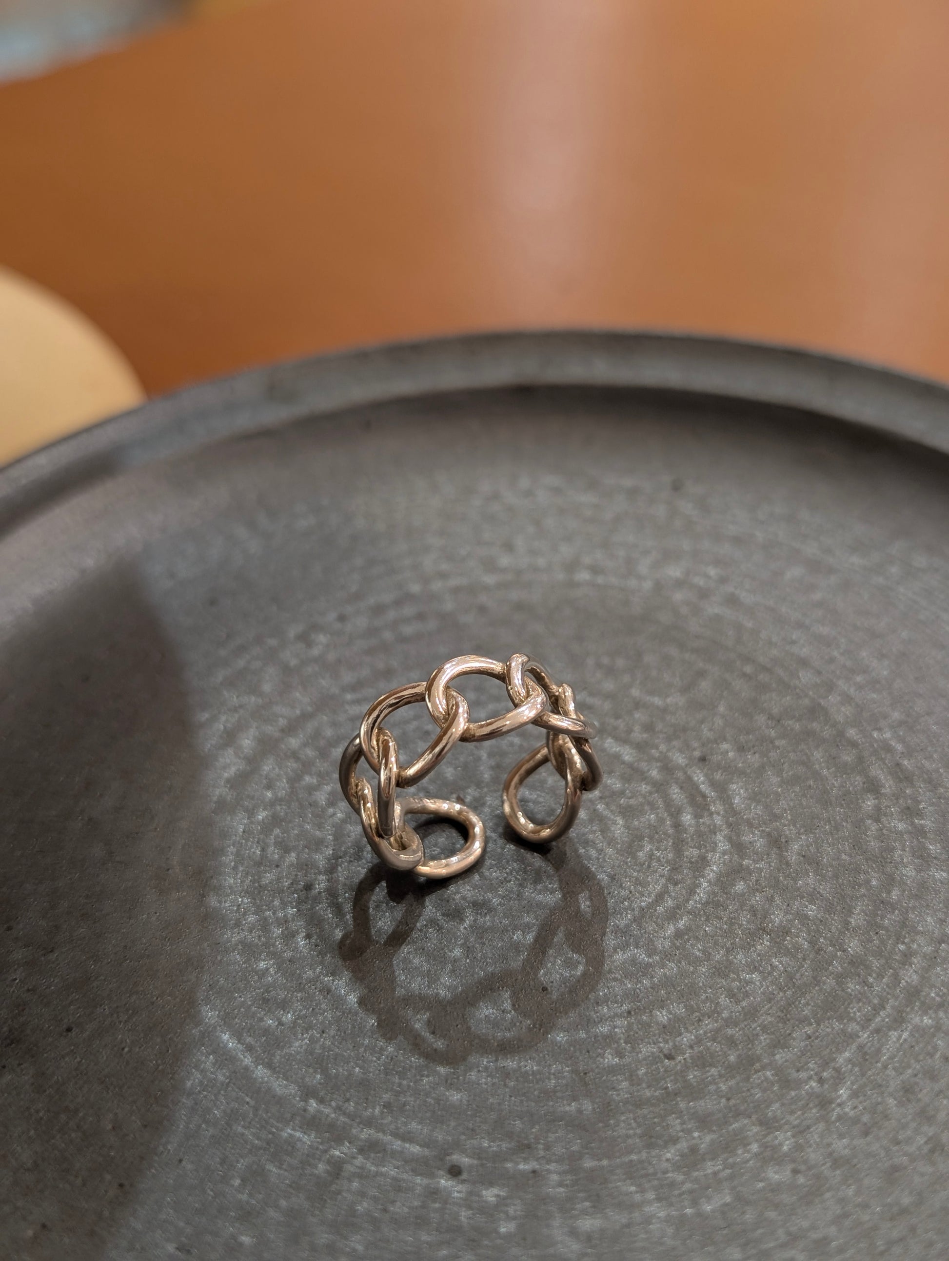 Interlock 925 silver ring