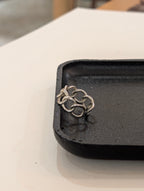 Interlock 925 silver ring