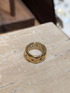 Interlock stainless steel ring