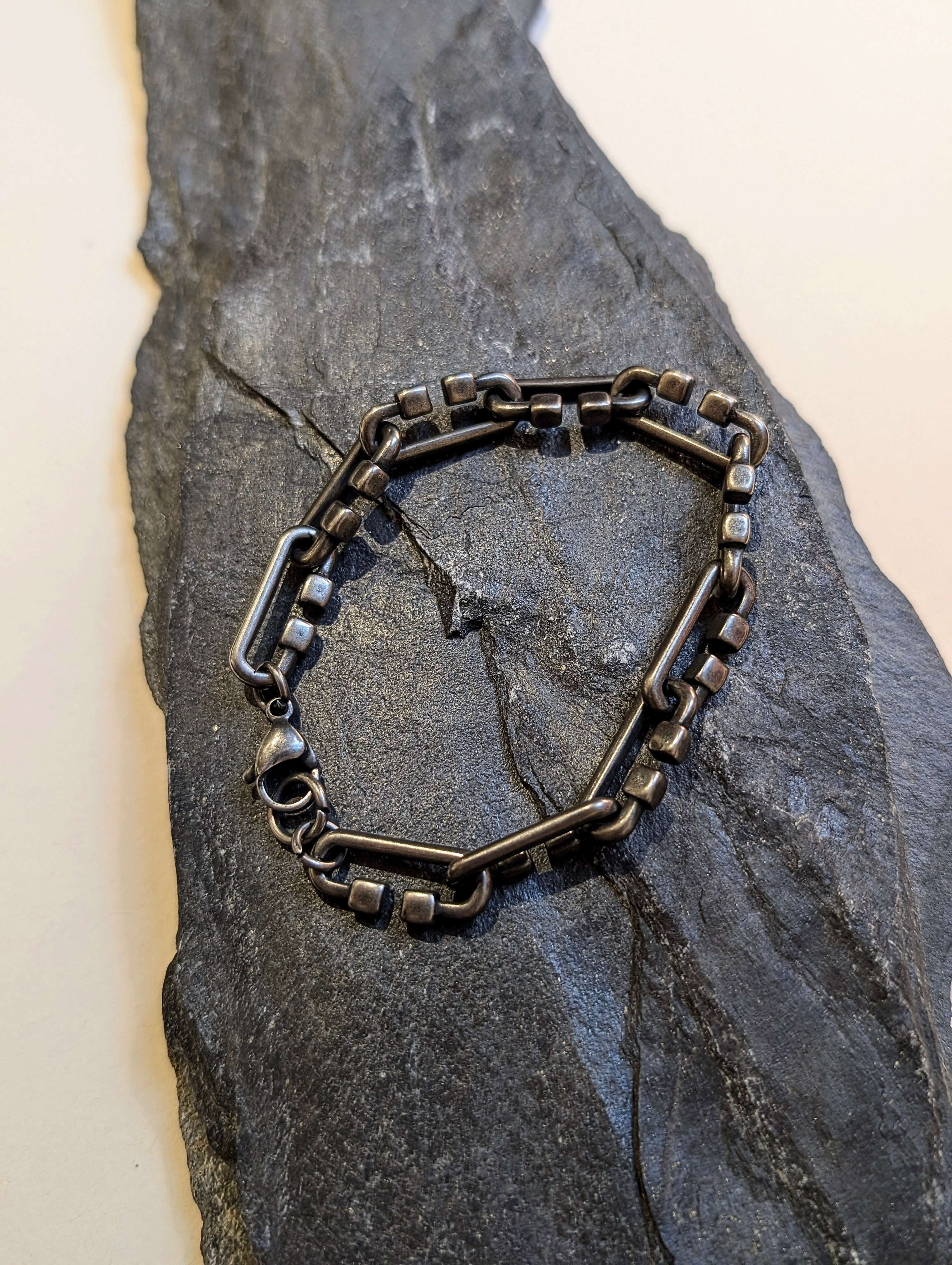 Cub Chain Stainless Steel Bracelet - Men