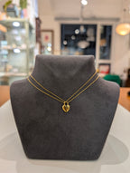 Combined heart ❤️ 2 necklaces (set)