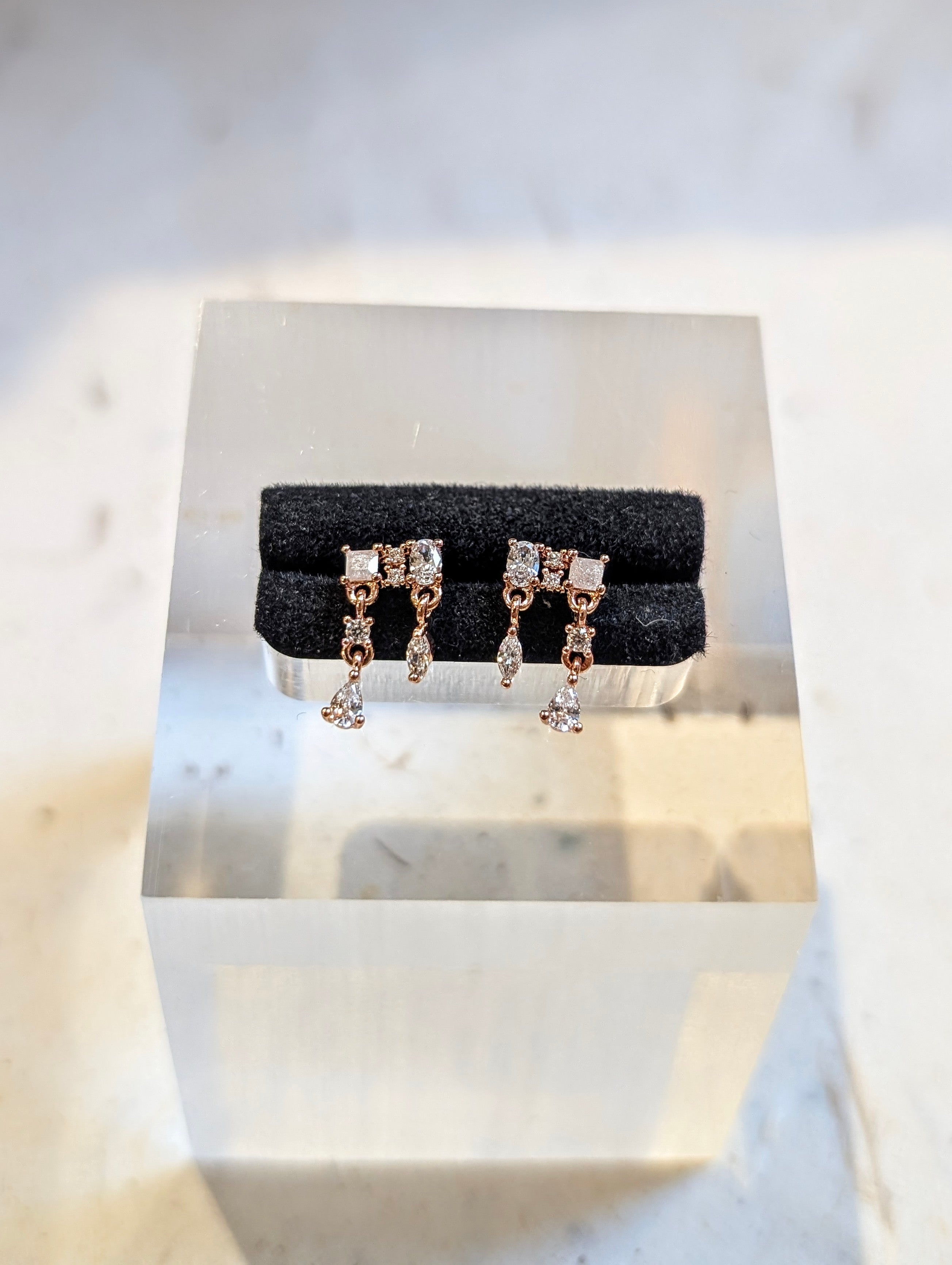 Lumia Droplet Stud 925 Silver Earrings