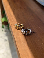 Orbit Spiral Stainless Steel Unisex Ring