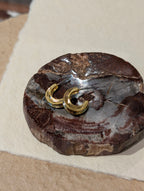 C-shape Brass Earrings