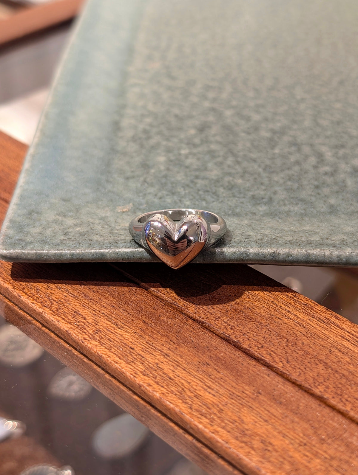 Everyday Heart Stainless Steel Ring