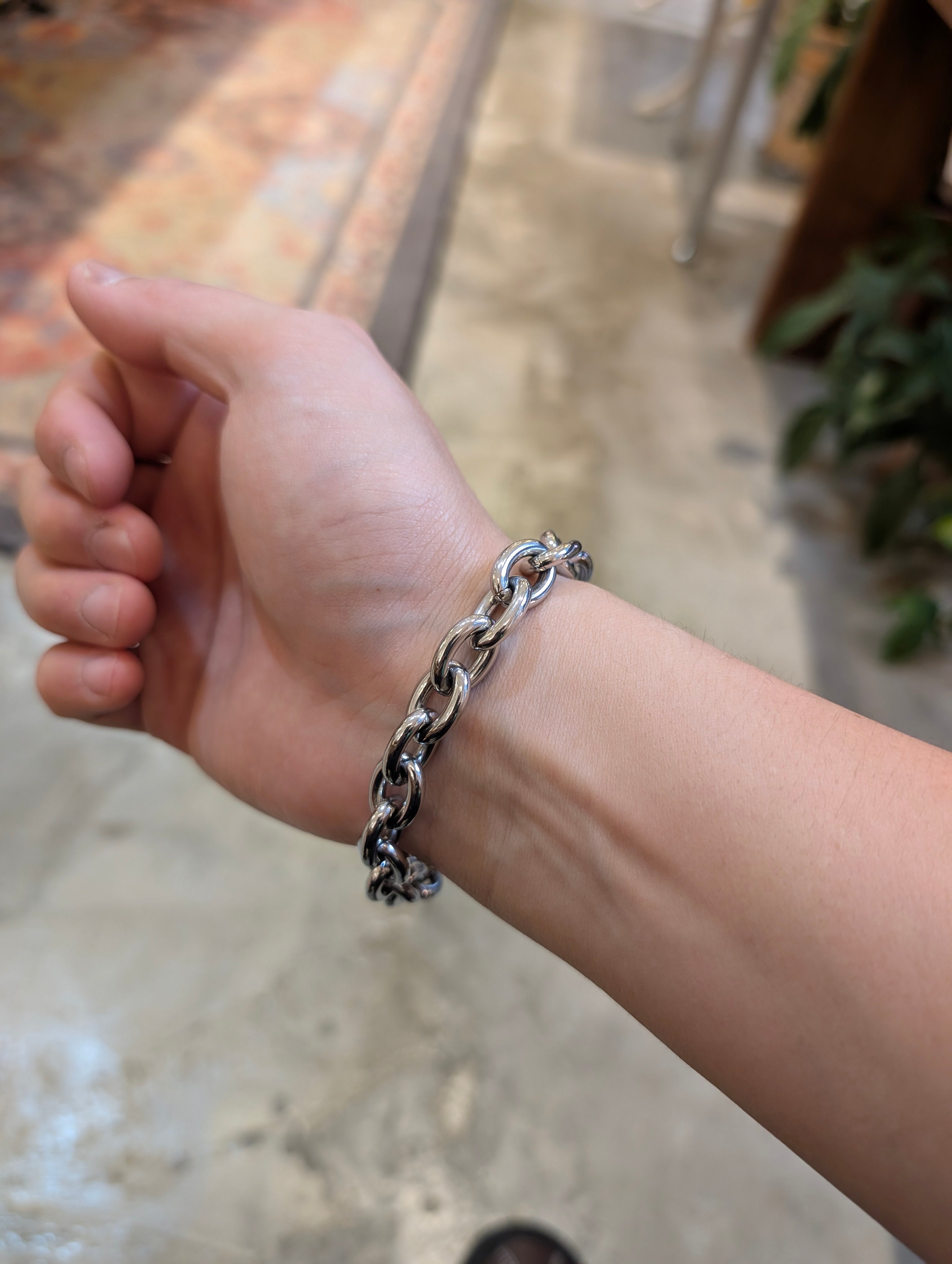 Chunky Chain Stainless Steel Bracelet - Men