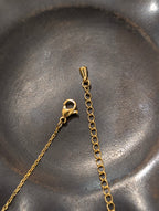 Solstice Eye Pendant Stainless Steel Necklace