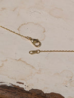 Crescent and star necklace