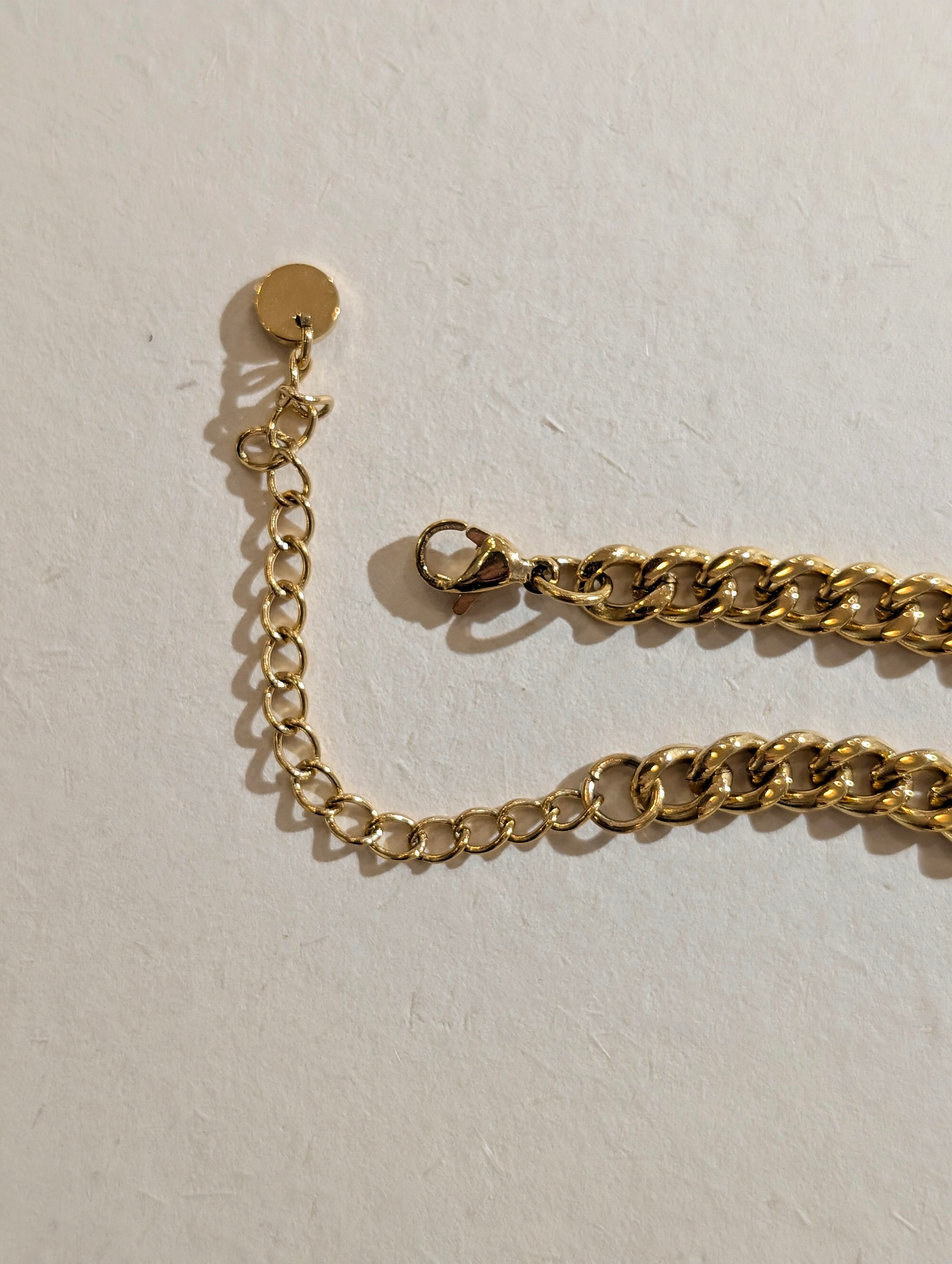 Heart Link Chain Stainless Steel Necklace