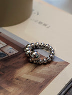 Orbit Spiral Stainless Steel Unisex Ring