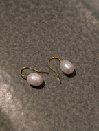 Luna drop hook earrings
