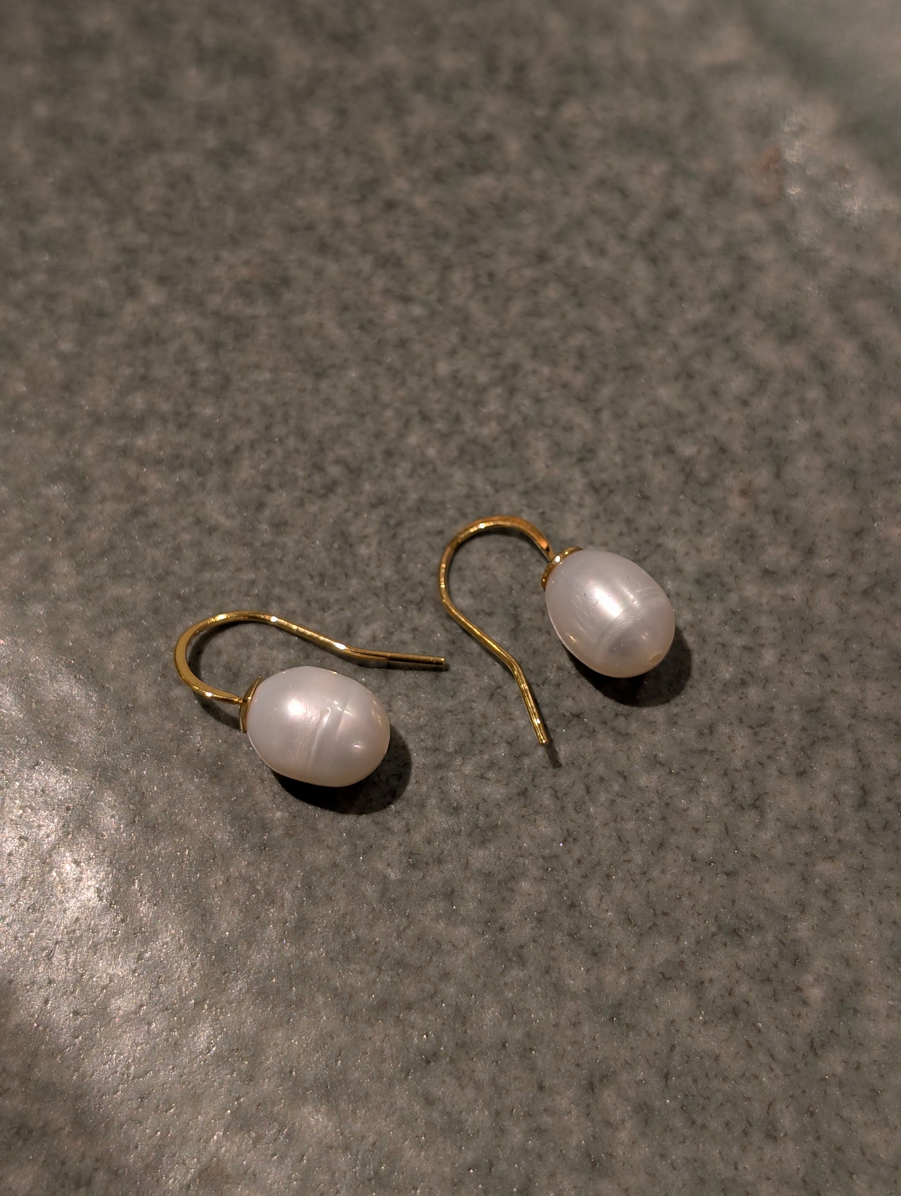 Luna drop hook earrings