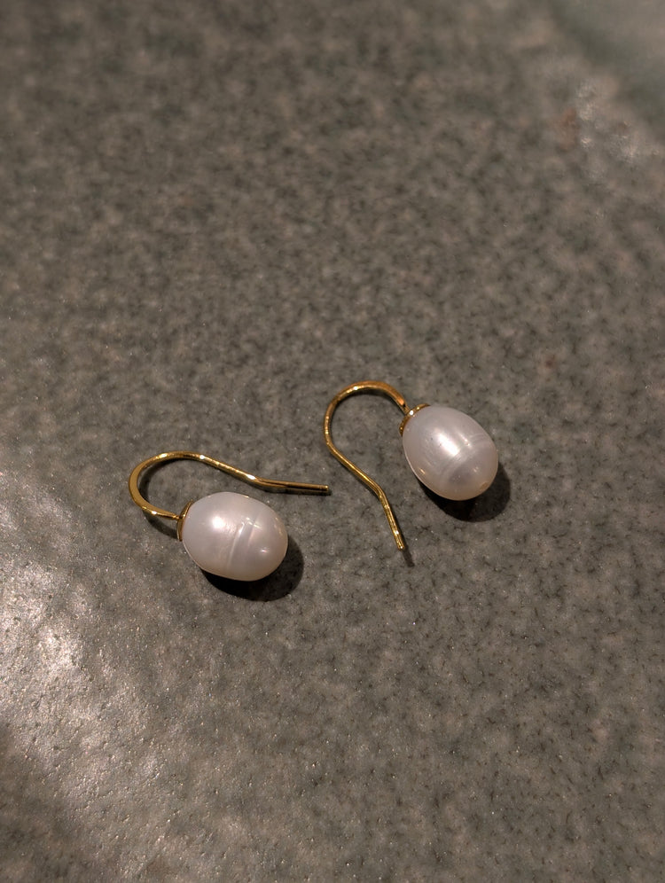 Luna drop hook earrings