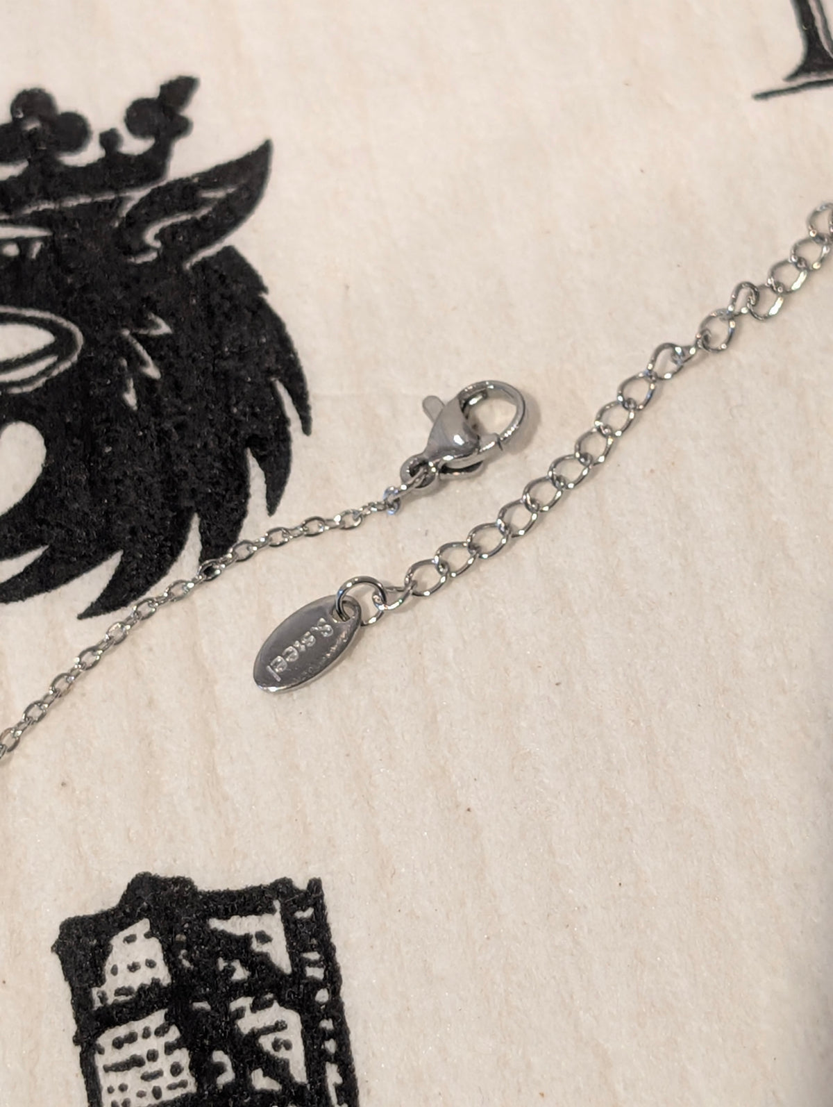 Stainless Steel Bee Pendant Necklace