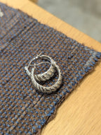 Gozo hoop stainless steel earrings