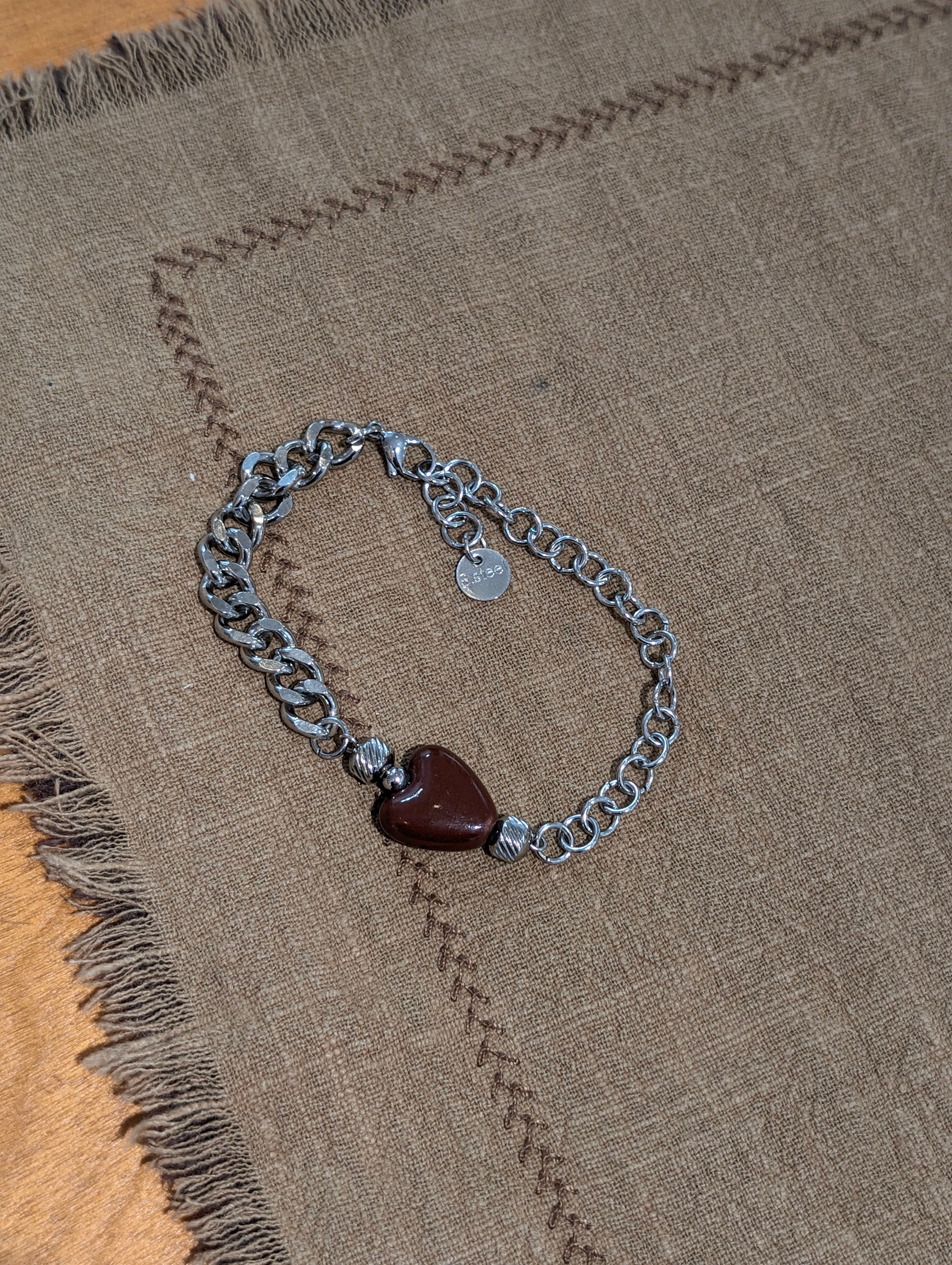 Stainless Steel heart bracelet