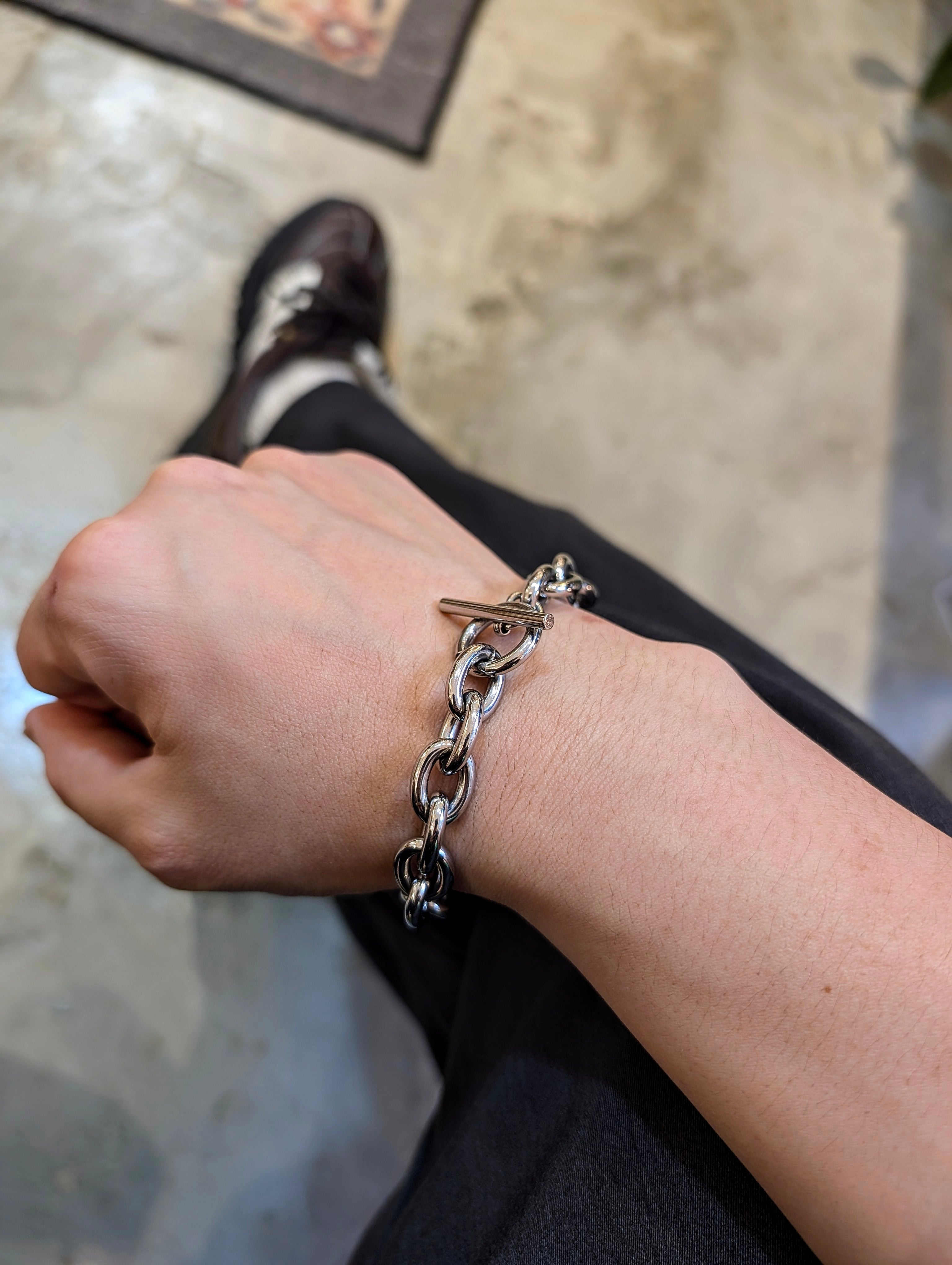 Chunky Chain Stainless Steel Bracelet - Men