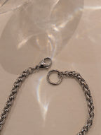Mix tone stainless steel bracelet