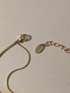 Luna bean stainless steel bracelet