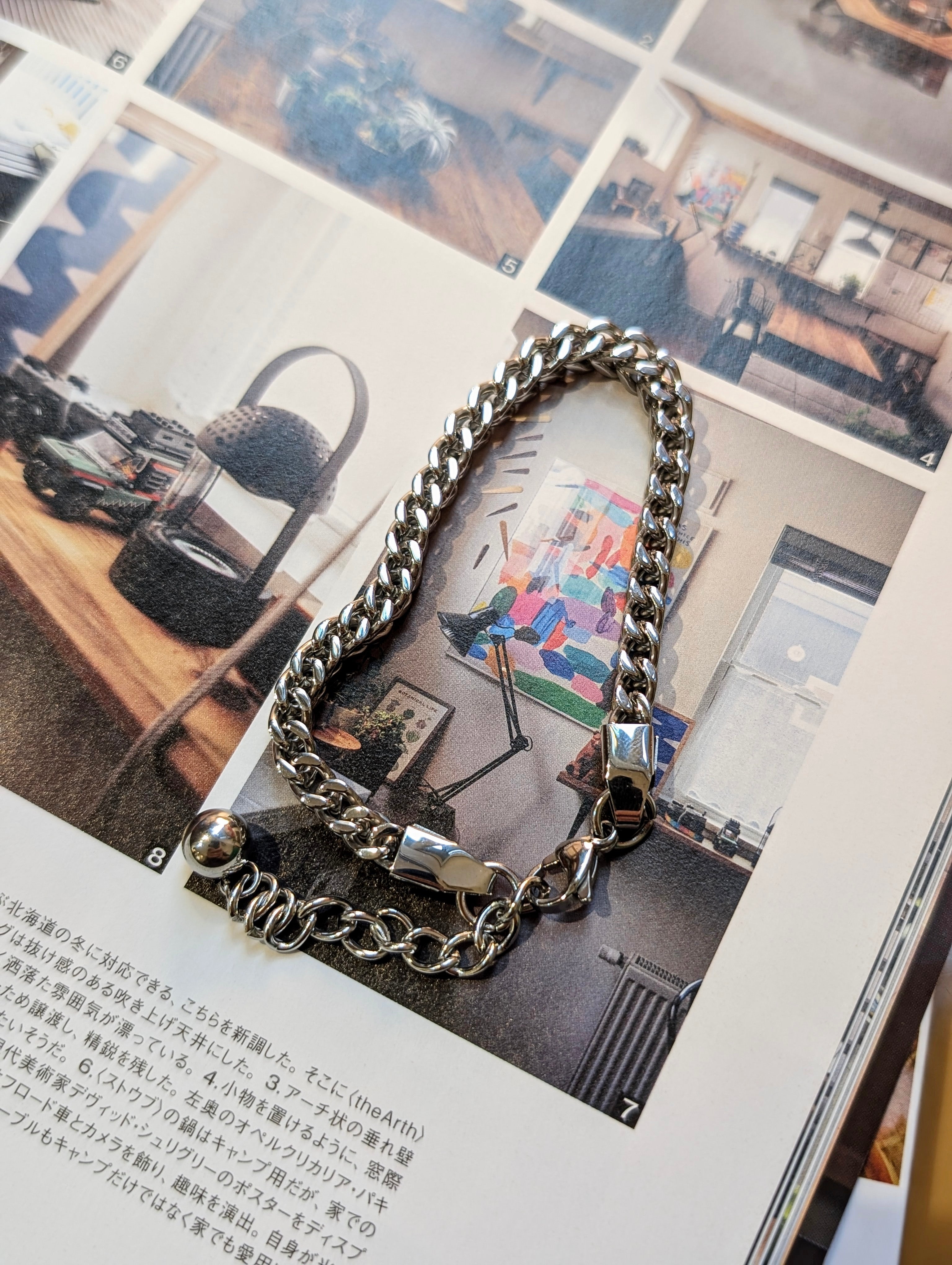 Classic Franco Mesh Stainless Steel Bracelet