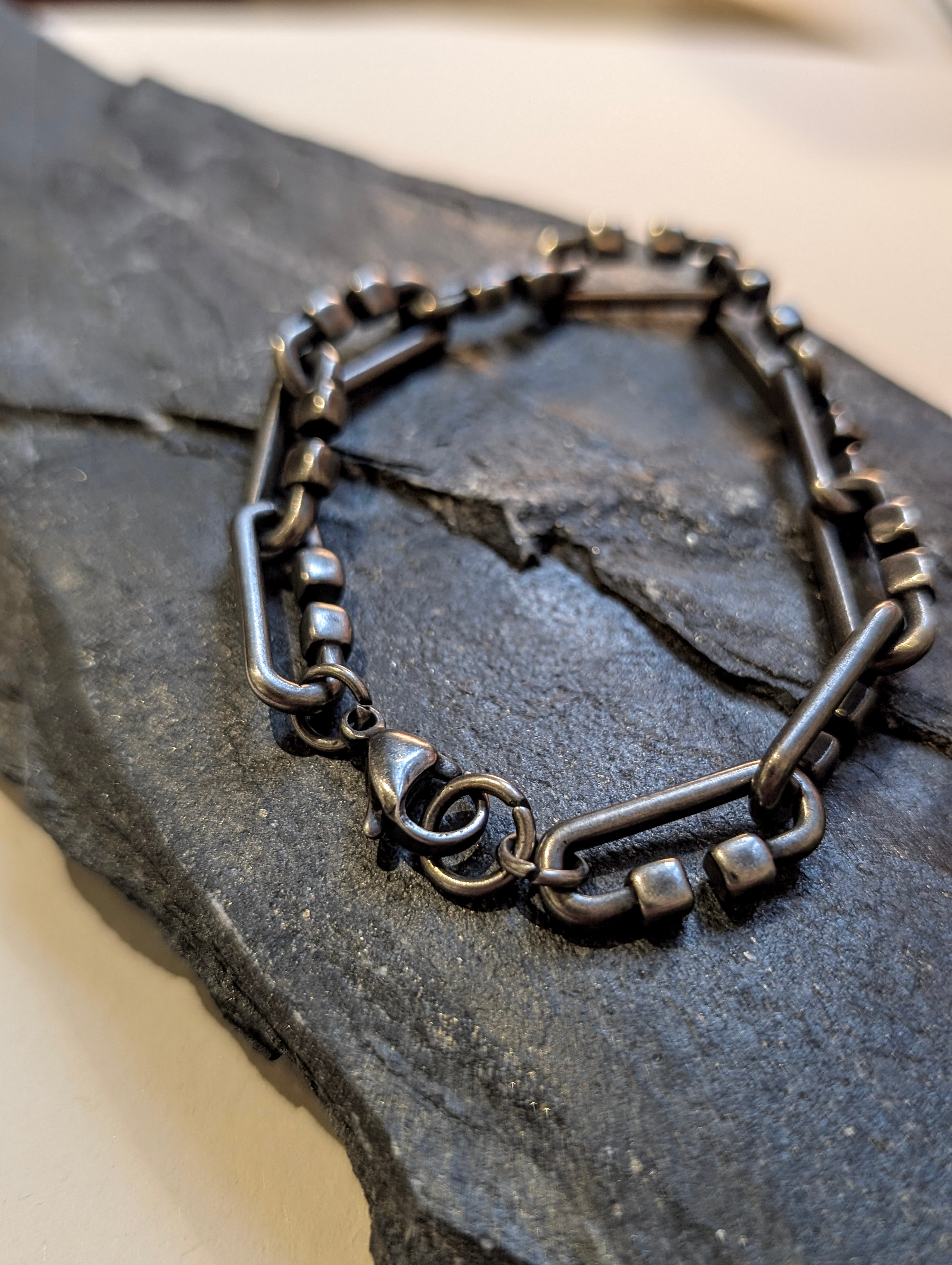 Cub Chain Stainless Steel Bracelet - Men