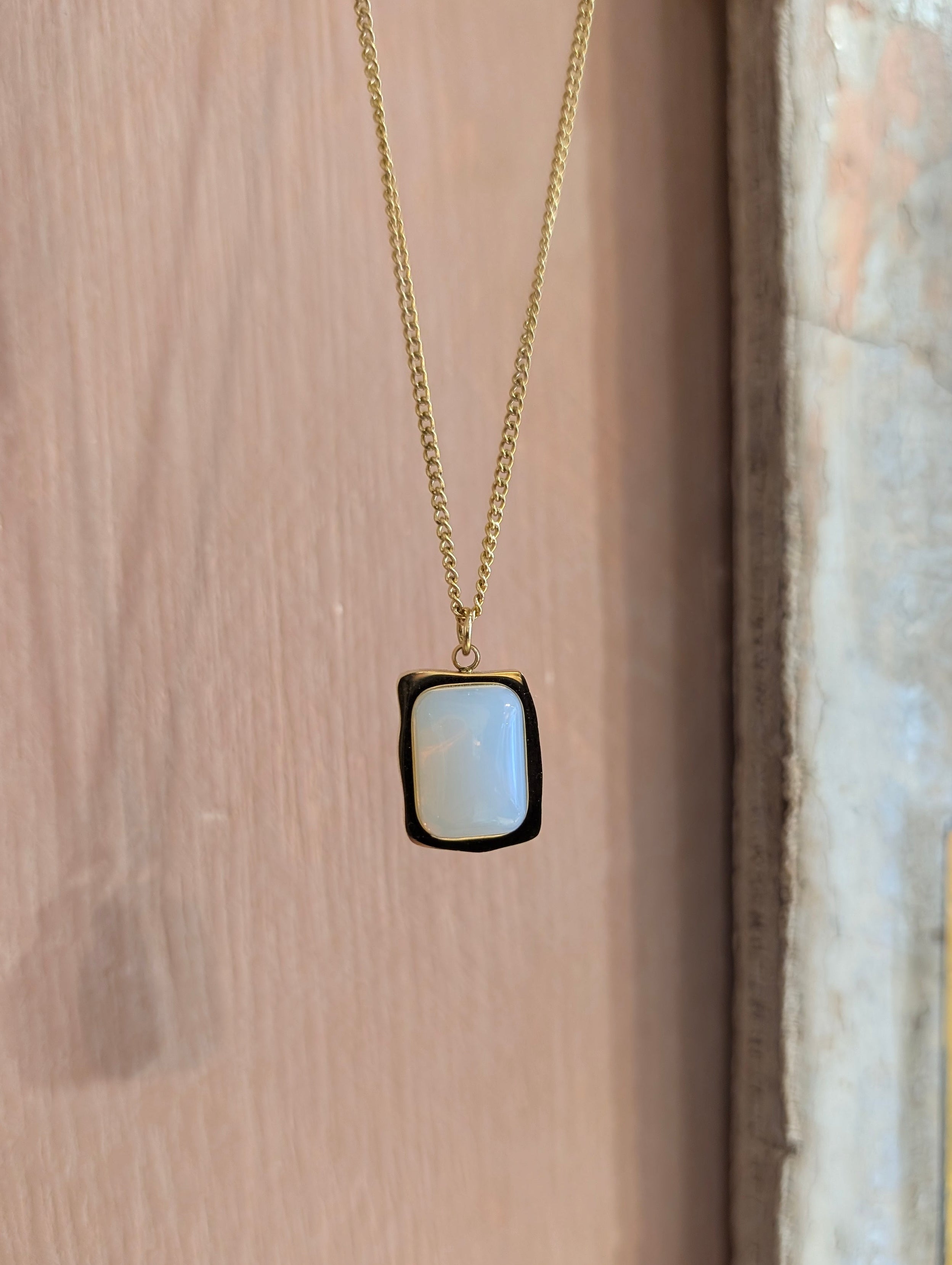 Serene Ocean Stainless Steel Necklace