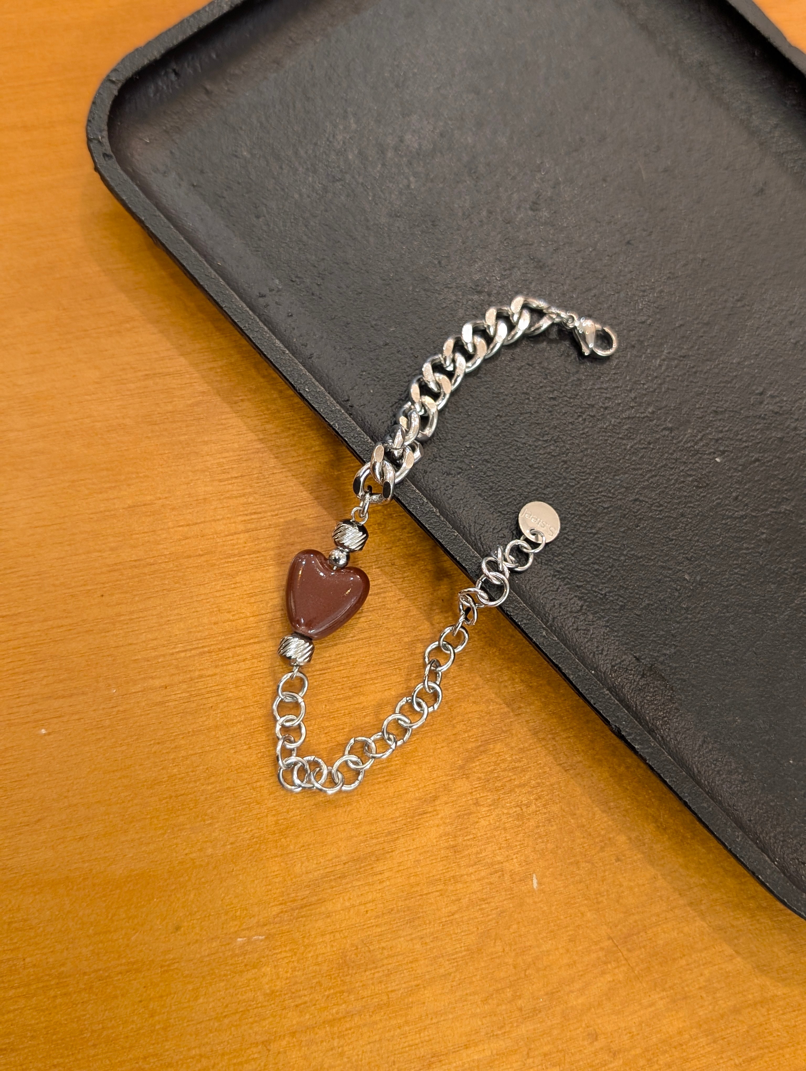 Stainless Steel heart bracelet