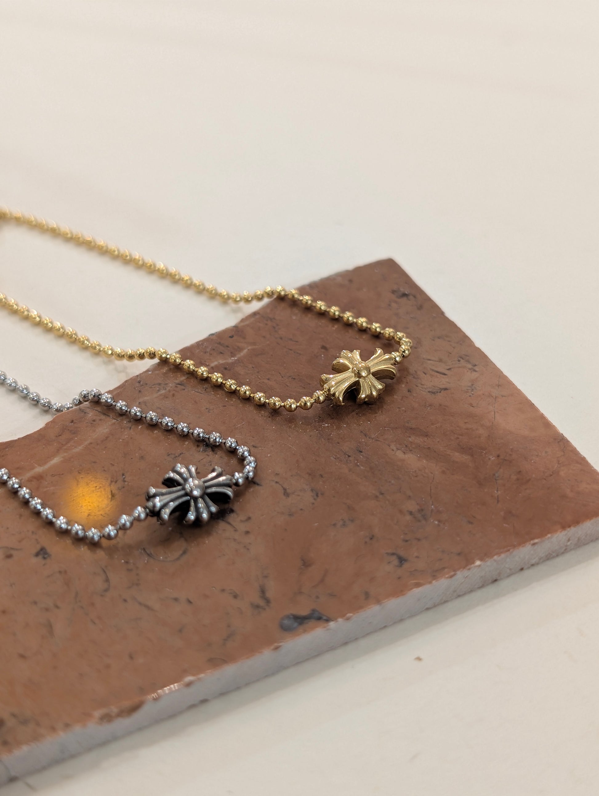 Stainless steel bead bracelet