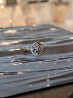 Sol & Luna Eclipse Sterling Silver Ring