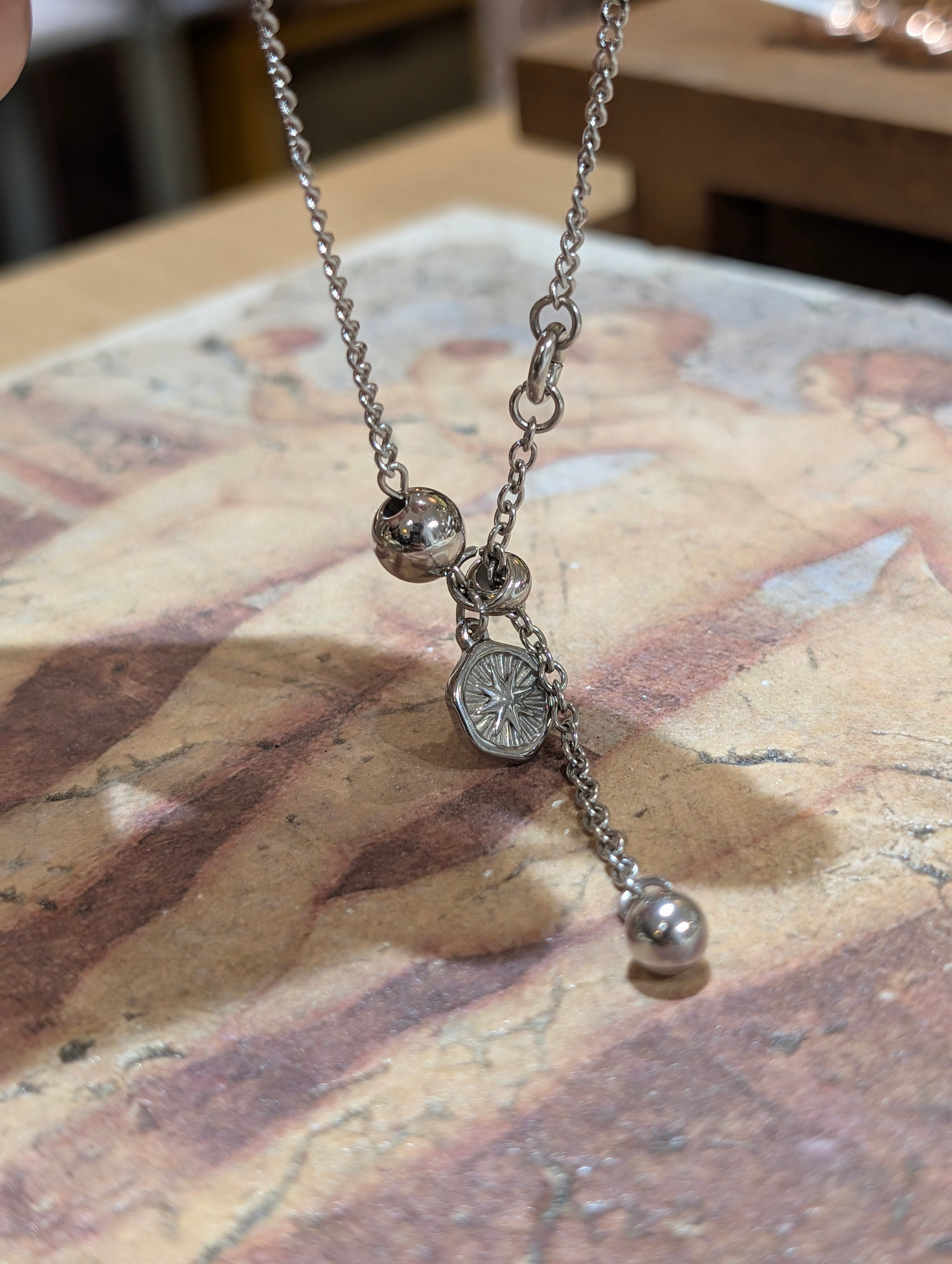 Orbit Charm Stainless Steel Bracelet