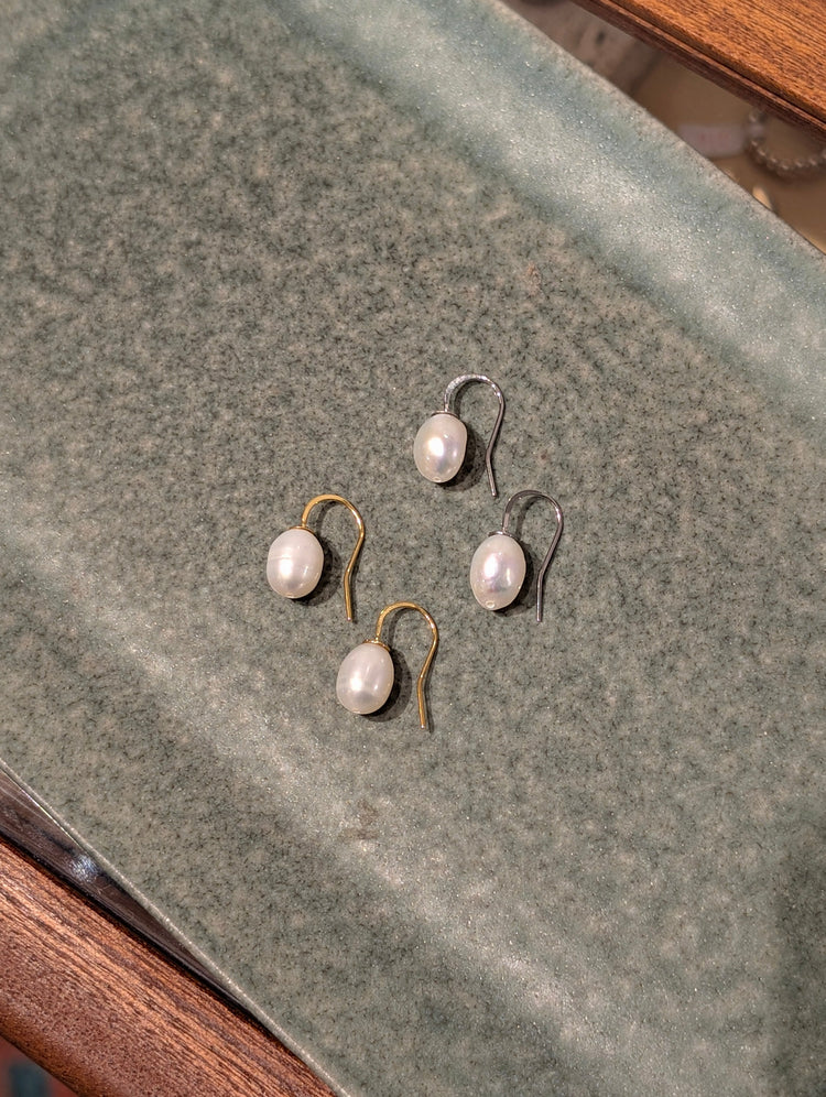Luna drop hook earrings