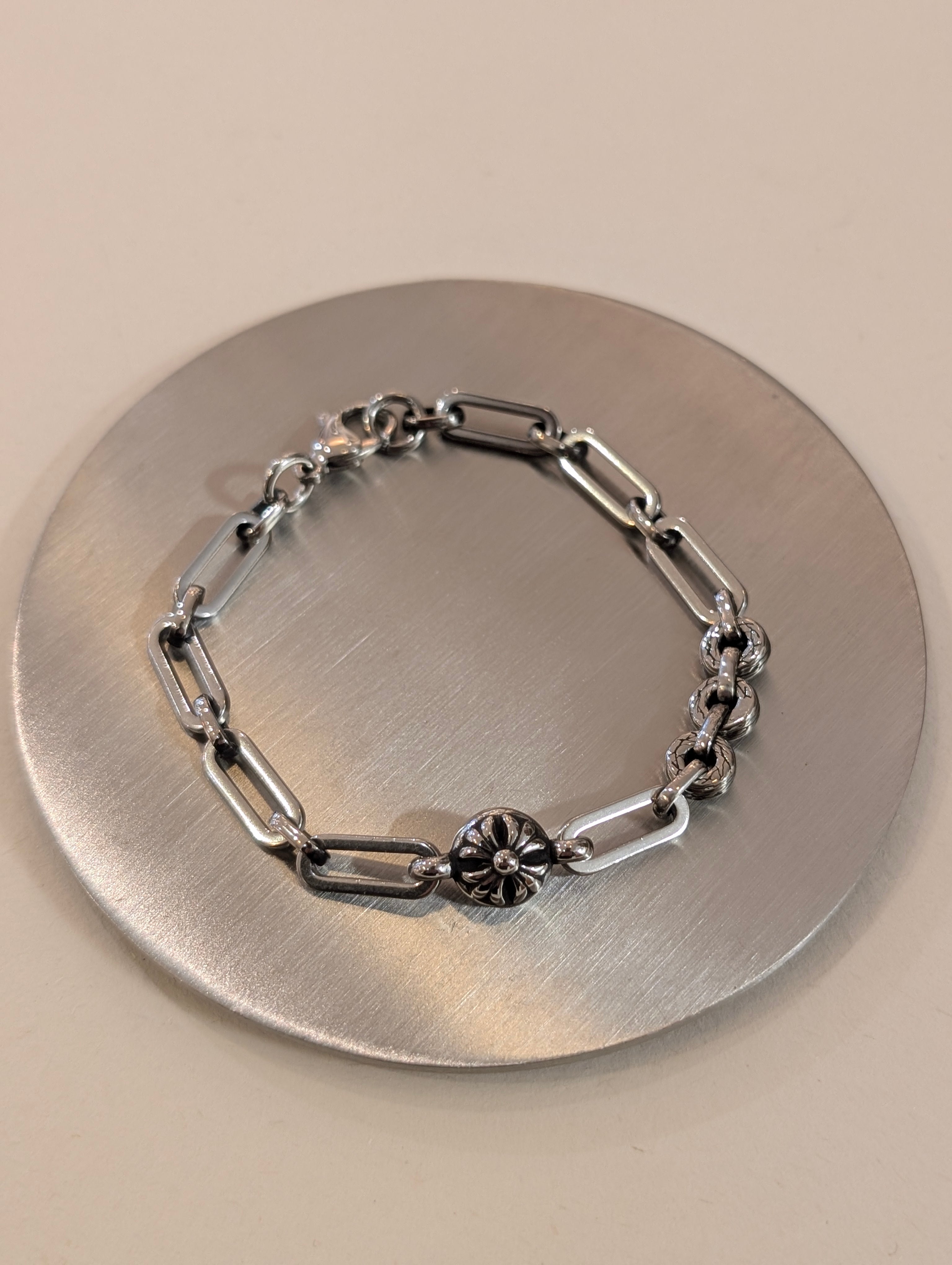 The Gothic Orb Chain Bracelet