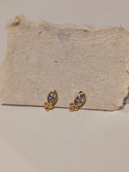 Marquise Trinity Stud Earrings