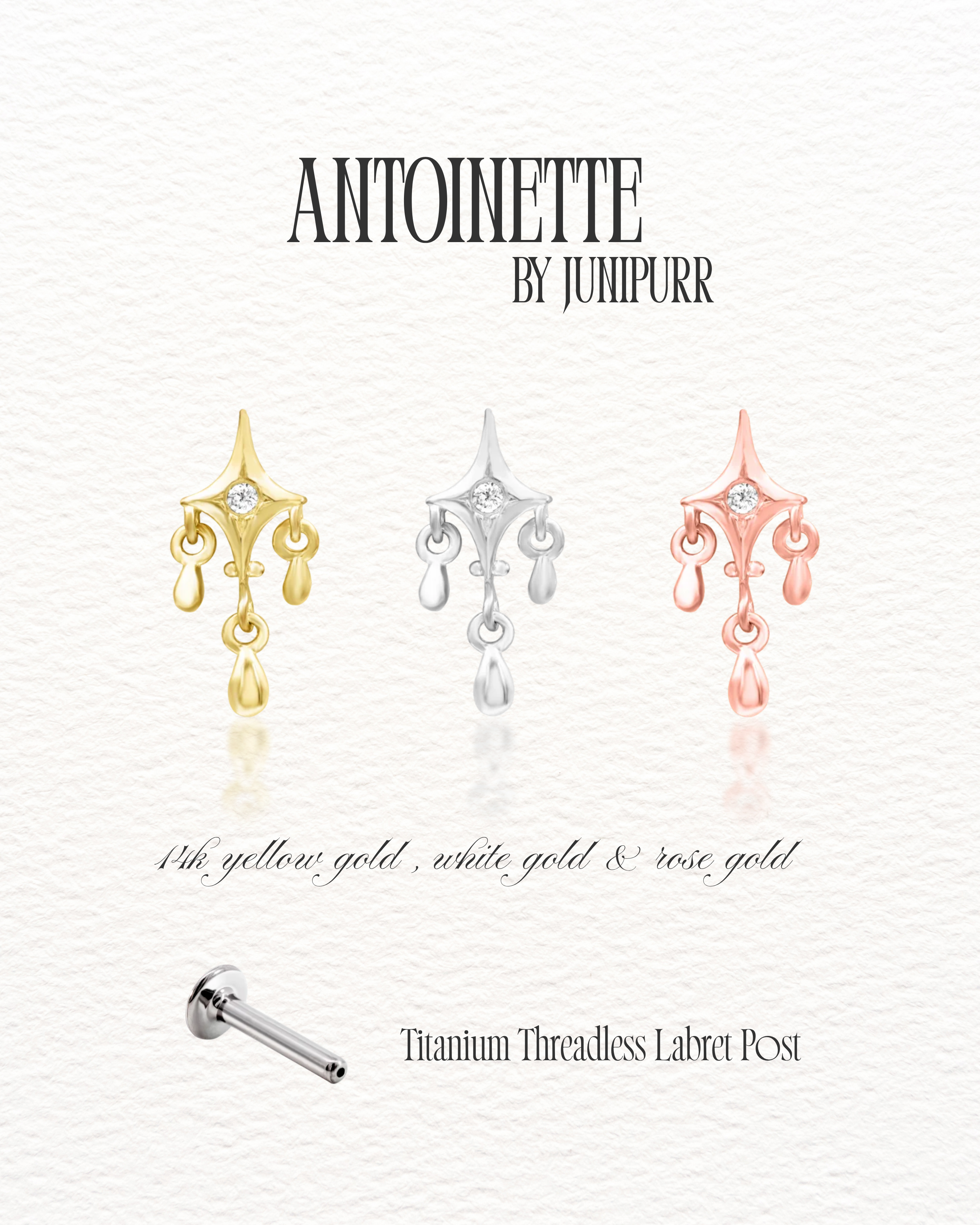 Junipurr Jewelry Antoinette - Threadless